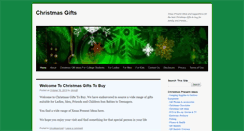 Desktop Screenshot of christmasgiftstobuy.com