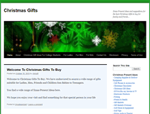 Tablet Screenshot of christmasgiftstobuy.com